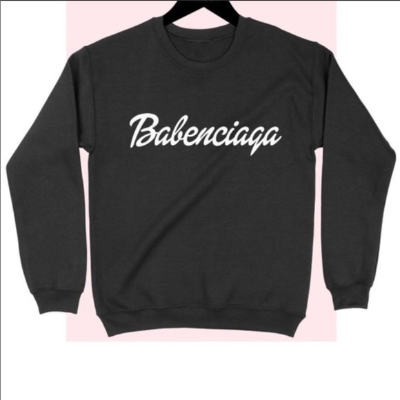 ✨LAST ONES✨BABE ENCIAGA CHIC GRAPHIC SWEATSHIRT - Picture 3 of 5
